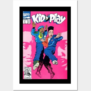 Kid 'n Play Comic Book Issue 6 Posters and Art